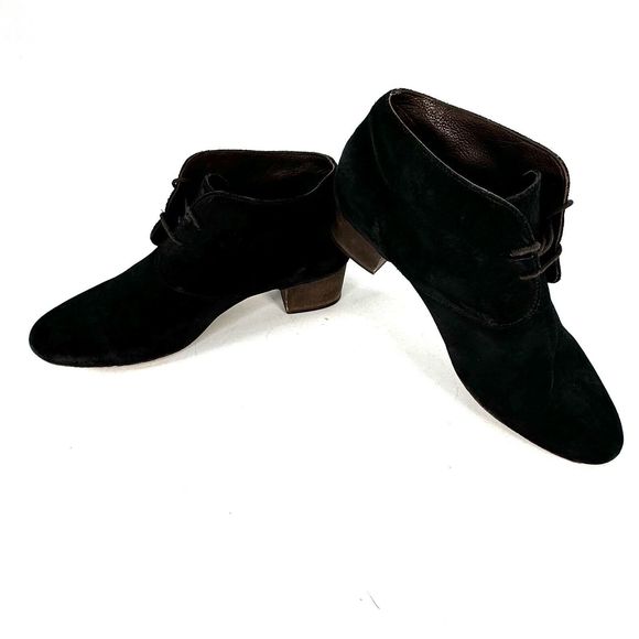 COCLICO Black Ankle Boots - Picture 1 of 14